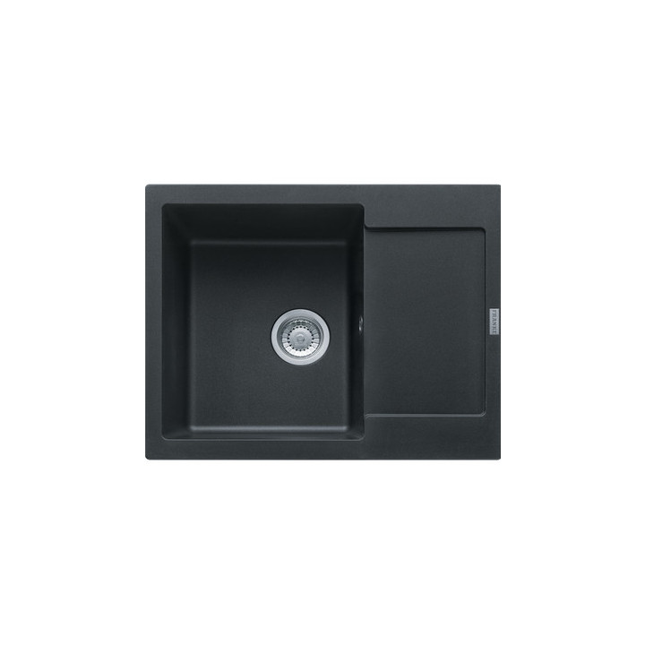 Zlewozmywak wbudowywany, Franke Maris MRG 611-62 , schwarz Abfluss, schwarz matt