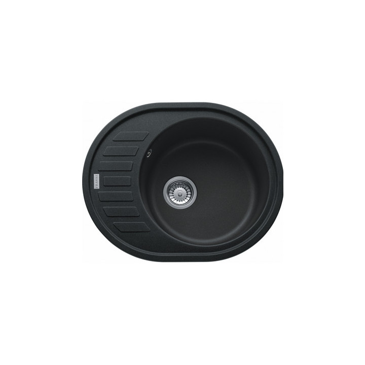 Zlewozmywak wbudowywany, Franke Mythos MTG 651-100 ,ociekacz z rechts strony, onyx