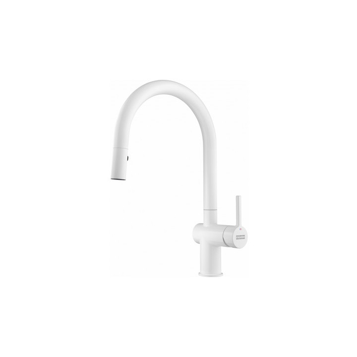 Armatur mit Drehauslauf Franke Active J pull-out spray , Höhe 388mm, Auslauf wyciągana, Chrom