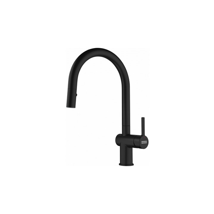 Armattur mit Drehauslauf Franke Active J pull-out spray , Höhe 388mm, Auslauf wyciągana, weiß matt