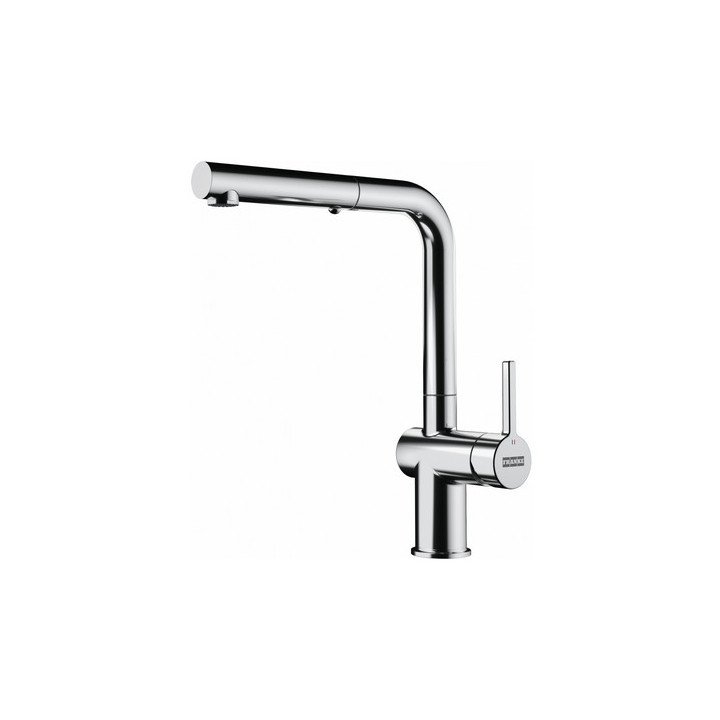 Armattur mit Drehauslauf Franke Active J pull-out spray , Höhe 312mm, Auslauf wyciągana, schwarz matt