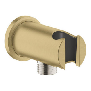 Kolanko Dusch- mit Griff Grohe Rainshower, brushed hard graphite