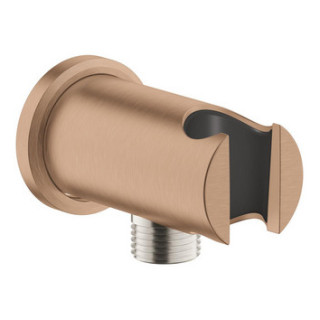 Kolanko Dusch- mit Griff Grohe Rainshower, brushed hard graphite