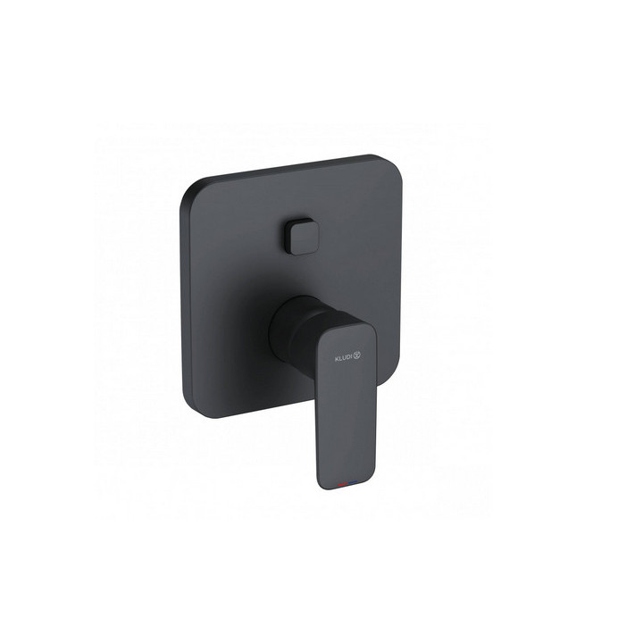KLUDI PURE&STYLE Unterputz Armatur für die Wanne und die Brause PUSH & SWITCH