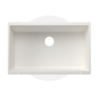 Zlewozmywak abgehängt Blanco SUBLINE 400-U, ohne Stöpsel, 55,5x50 cm, weiß