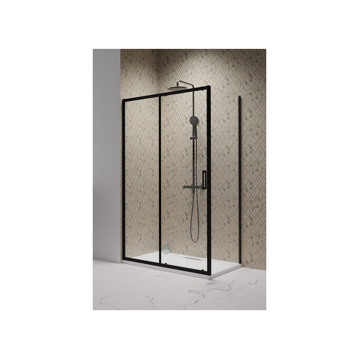 Tür Radaway Fuenta New KDJ B 90 cm, LEWE, Chrom, transparentes Glas EasyClean