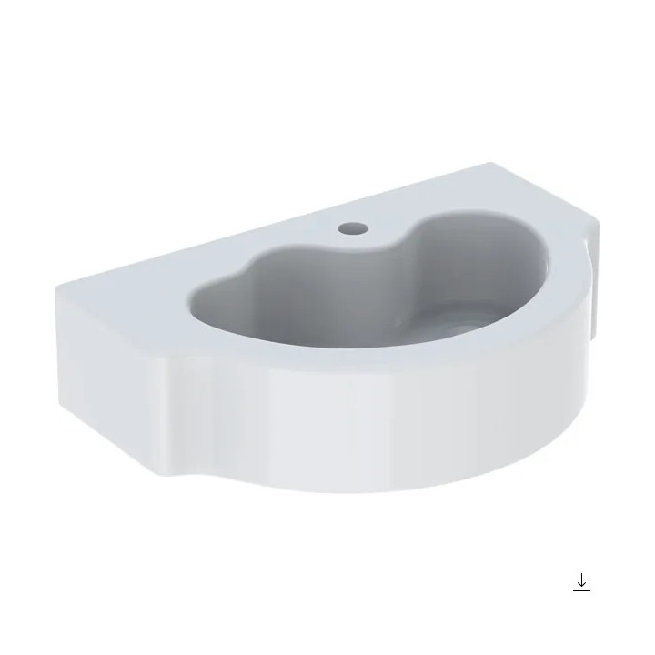 Waschtisch rechteckig 60x48cm  Geberit iCon, weiß