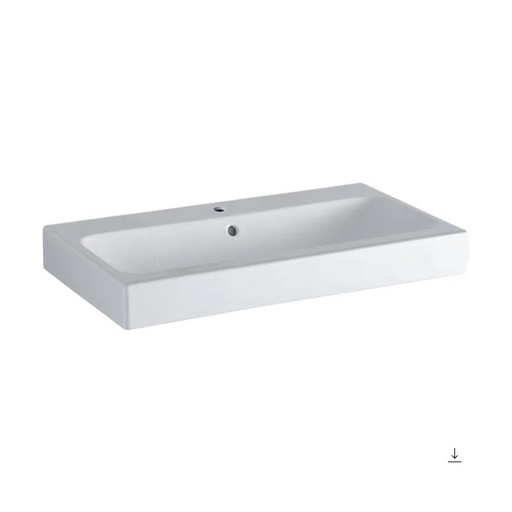 Aufsatzwaschtisch rechteckig 60x48cm   Geberit iCon, weiß