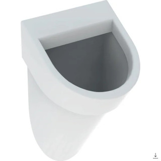 Eckwaschtisch zur Wandmontage  Geberit iCon, weiß