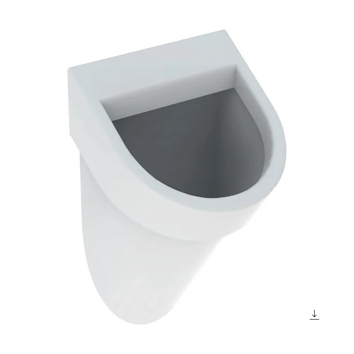 Eckwaschtisch zur Wandmontage  Geberit iCon, weiß