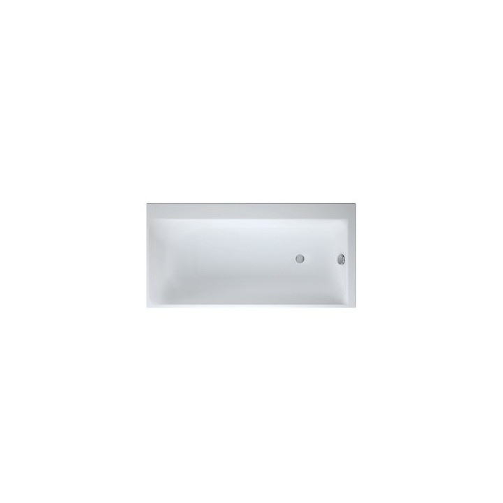 Badewanne rechteckig Cersanit Smart 170x80 cm rechts 