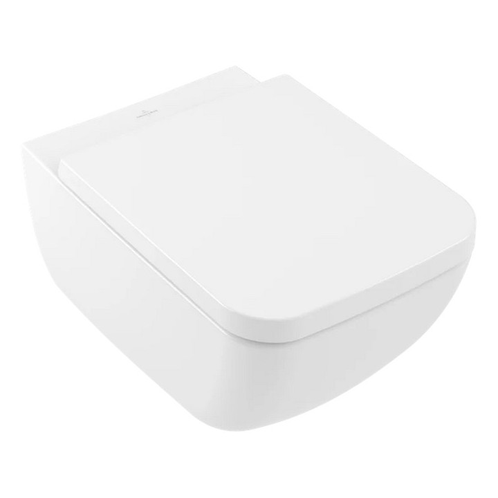 Becken für kompakt-wc WC Villeroy & Boch O.novo, 64x36cm, Weiss Alpin