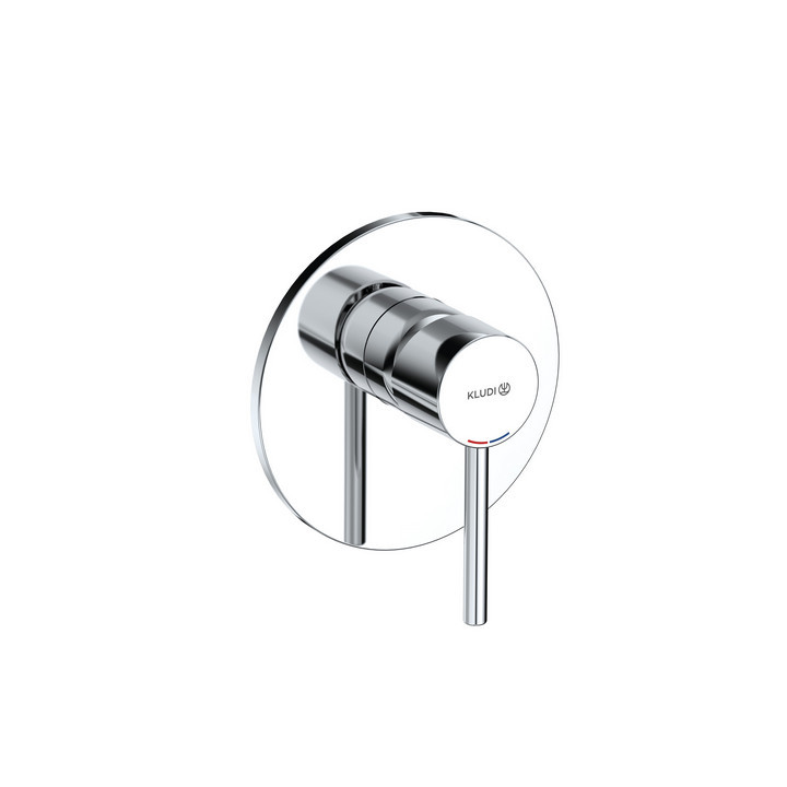 Armatur für die Wanne und die Brause  mit Thermostat Unterputz , Kludi Ameo, Chrom