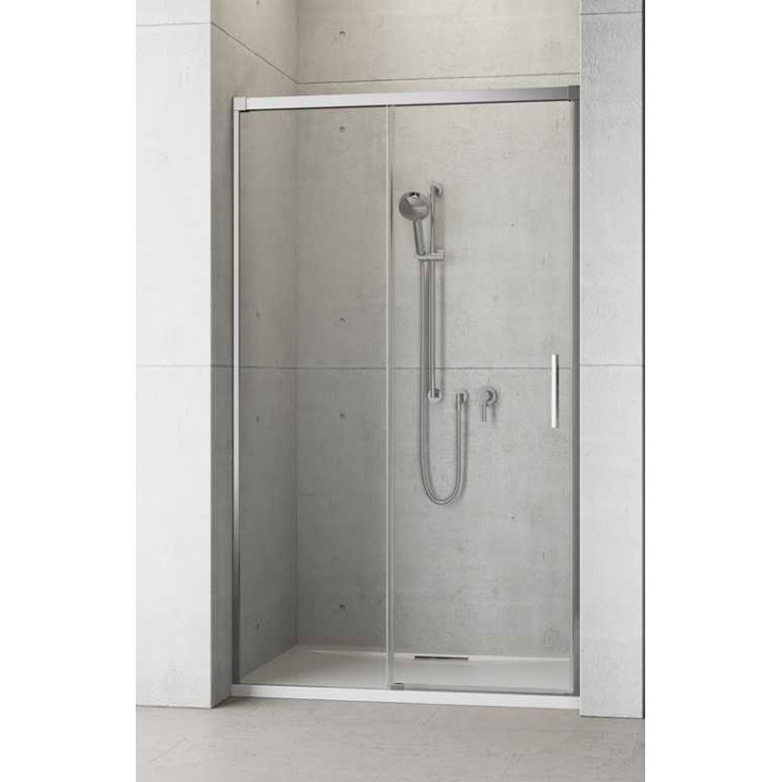 Tür wnękowe Radaway Idea DWJ 140cm x 200.5cm rechts Glas transparent Gold szczotkowane 