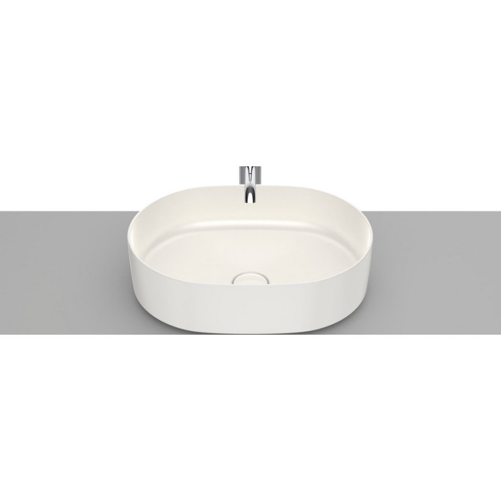Aufsatzwaschtisch 50x37cm Roca Inspira Round rund weiß