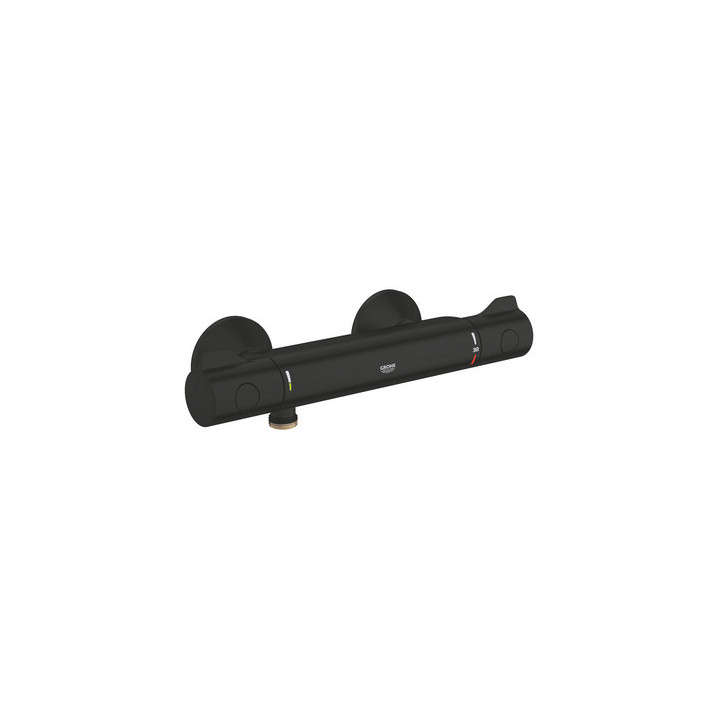 Brausearmatur Grohe Grohtherm 1000 Cosmopolitan M, zur Wandmontage, mit Thermostat - rostfreier Stahl