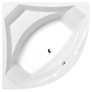 Eck-badewanne 150x150x49cm Polysan ROSANA,  weiß