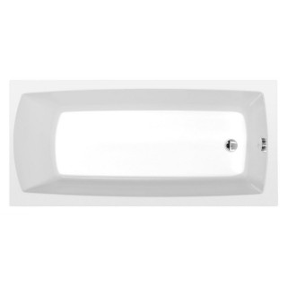 Badewanne oval 185x80x47cm Polysan VIVA O, weiß