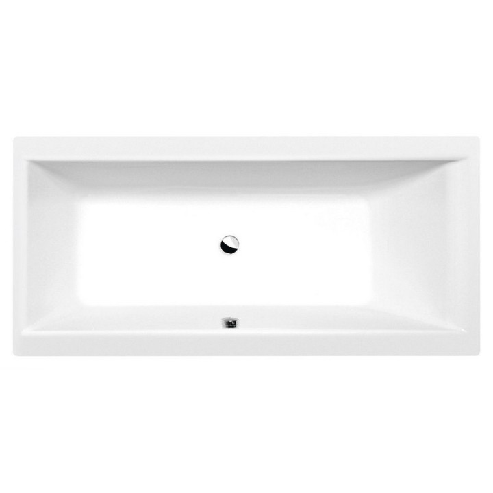 Badewanne rechteckig 150x70x39cm Polysan LILY, weiß