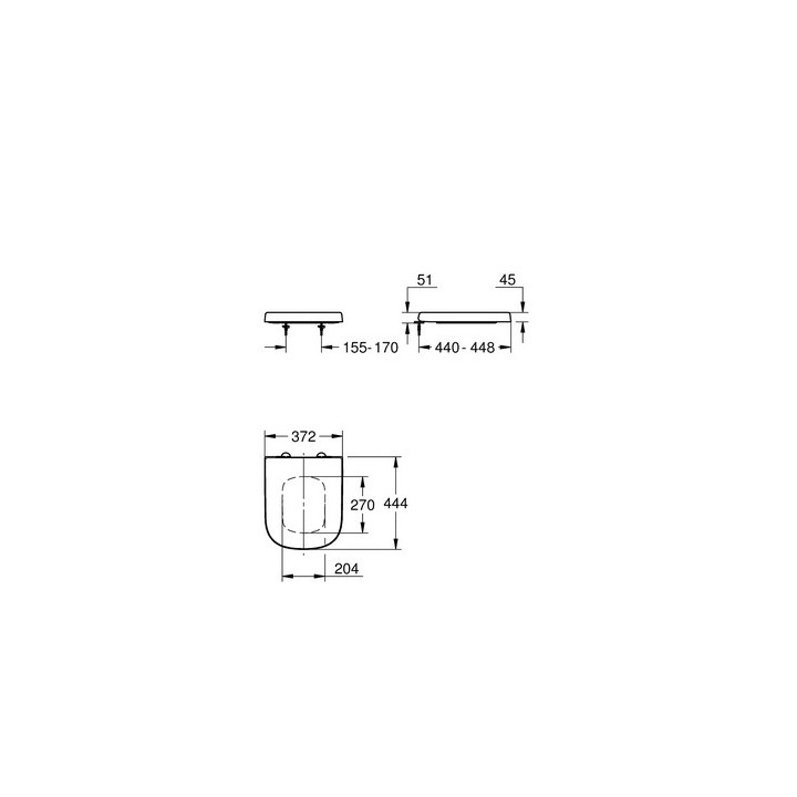 Wc-sitz mit Softclosing, Grohe Euro Keramik, alpenweiß