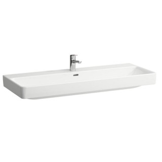 Waschtisch doppelt zur Wandmontage jednokomorowa 1200 x 460 jeden Hahnloch mm Laufen Pro S, H8149650001041