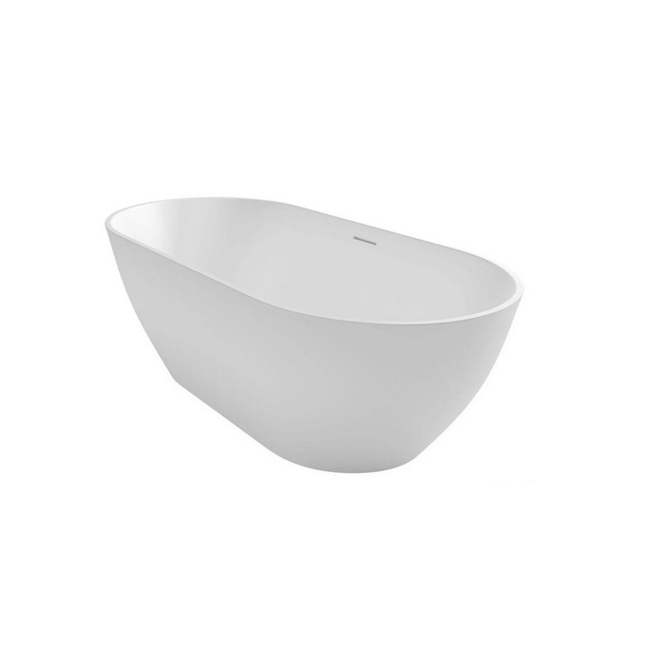 Badewanne freistehend Riho Bilbao 170x80cm weiß  z Überlauf- sanitbuy.pl