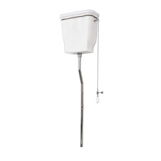 Becken WC stehend , Artceram Hermitage , weiß Glanz