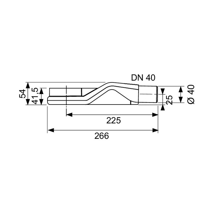 Ablaufbogen TECE drainline mit Siphon- sanitbuy.pl