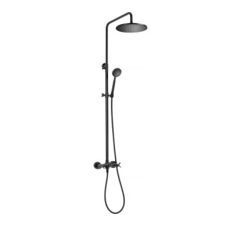 Kopfbrause mit Armatur Dusch-, Deante Temisto, Messing
