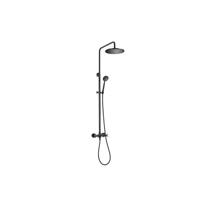 Kopfbrause mit Armatur Dusch-, Deante Temisto, Messing