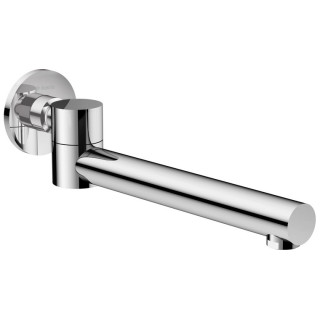 Auslauf Badewannen- quadratisch Deante Cascada 176 mm, Chrom 