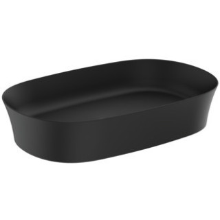 Aufsatzwaschtisch Ideal Standard Strada 60x42 cm, schwarz matt