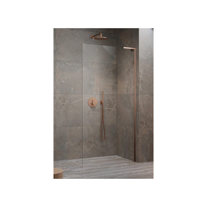 Duschwand walk-in Radaway Modo SL II 100 rechts, Glas transparent, profil Chrom