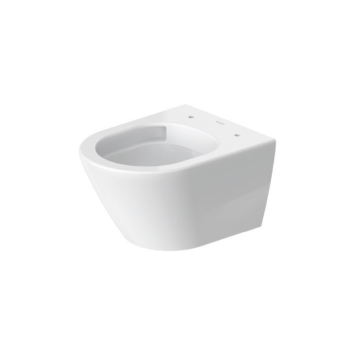 Wand-wc WC Duravit D-Neo, 48x37cm, bez kołnierza, mit Schicht WonderGliss weiß
