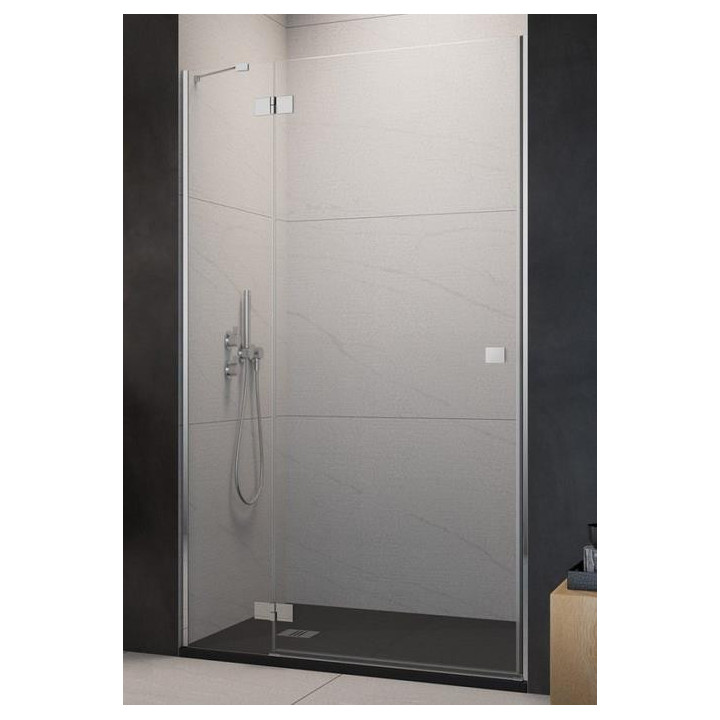 Tür Dusch- für die Nische Radaway Premium Plus DWJ 160, uniwersalne, 1575-1615mm, Glas fabric, profil Chrom