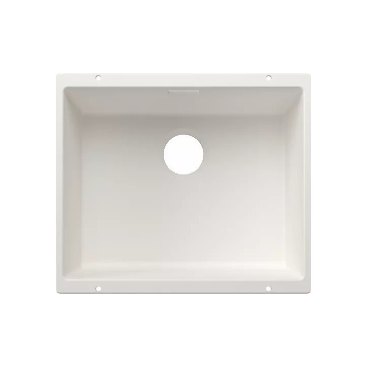 Zlewozmywak Blanco Subline 500-U Siligranit PuraDur 53x40cm ohne Stöpsel automatyczego, weiß