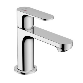 Einhebel- Waschtischarmatur Hansgrohe Rebris S 110 CoolStart Mit Ablauf-Set mit Zugstange - Chrom