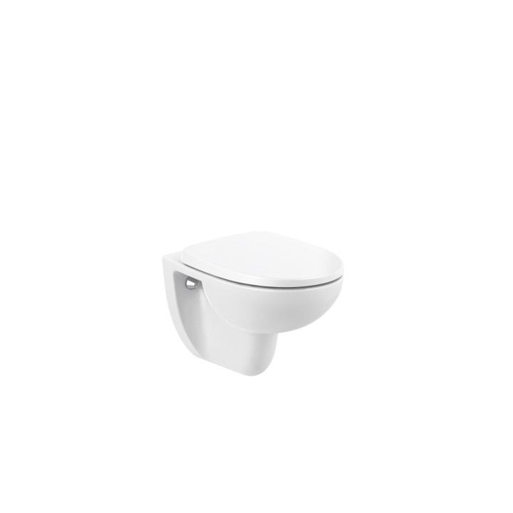 Sitz WC Roca Victoria mit Softclosing, Supralit - weiß