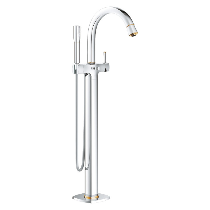 Bidetarmatur Grohe Grandera Einhebel- - Chrom / golden