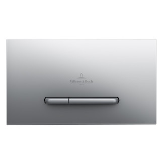 Spültaste Villeroy&Boch ViConnect Chrom, 25,3 x 14,5 mm, 2 zakresowy