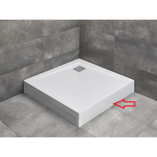 Panel Radaway 140 cm do der Duschwanne Argos C lub D mit Verkleidung - weiß