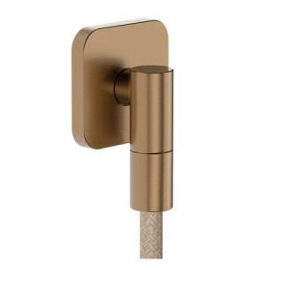 Punktowy Dusch-Set Hansgrohe Raindance Alive Select S 125 3jet EcoSmart z tekstylnym wężem Designflex 160 cm - gebürstetes Bronz