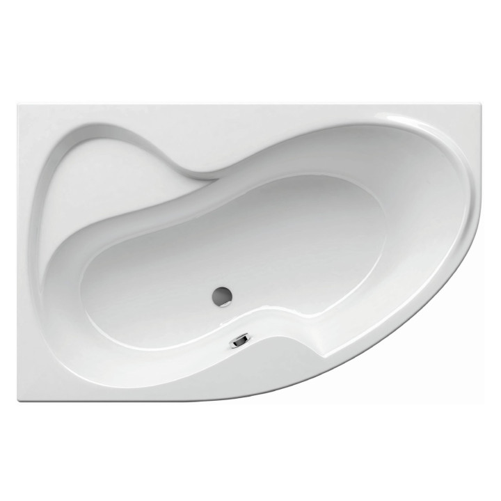 Badewanne Ravak Rosa II asymmetrisch rechts 150x105 cm