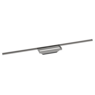 Außenelement odpływu liniowego Hansgrohe RainDrain Flex 800 z możliwością przycięcia, montaż zur Wandmontage, Finish Edelstahl s