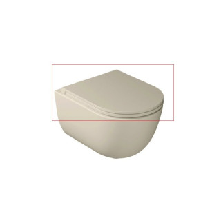 Becken WC Galassia Dream hängend 52x36 cm - weiß