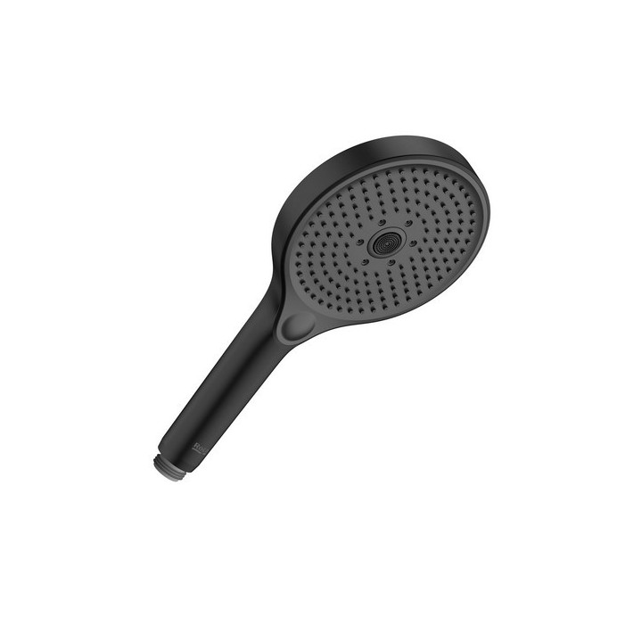 Handbrause Roca Sensum Black Round 130/4, rose gold