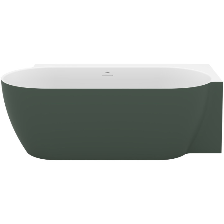 Badewanne freistehend do ściany Ravak Freedom Wall II Tec, Acryl-,170x87 cm - weiß, osłona odpływu weiß