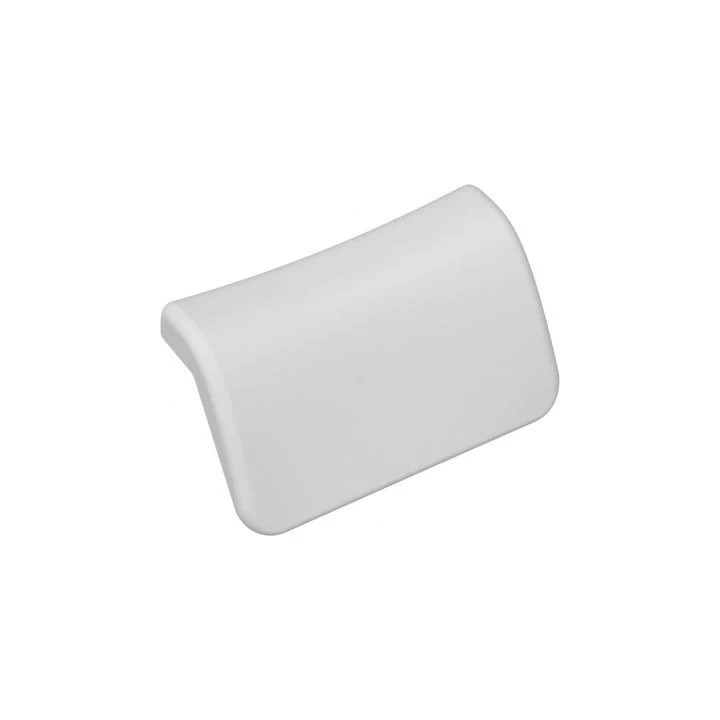 Kopfstütze Besco Uni, 31,5x14,5cm, silbern