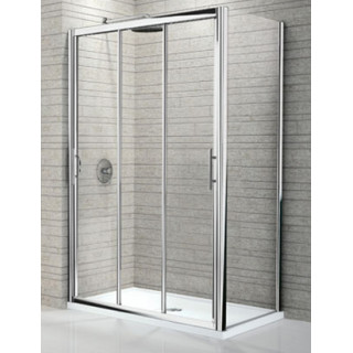 Drzwi przesuwne Novellini Lunes P 84-90 cm trzyczęściowe- sanitbuy.pl