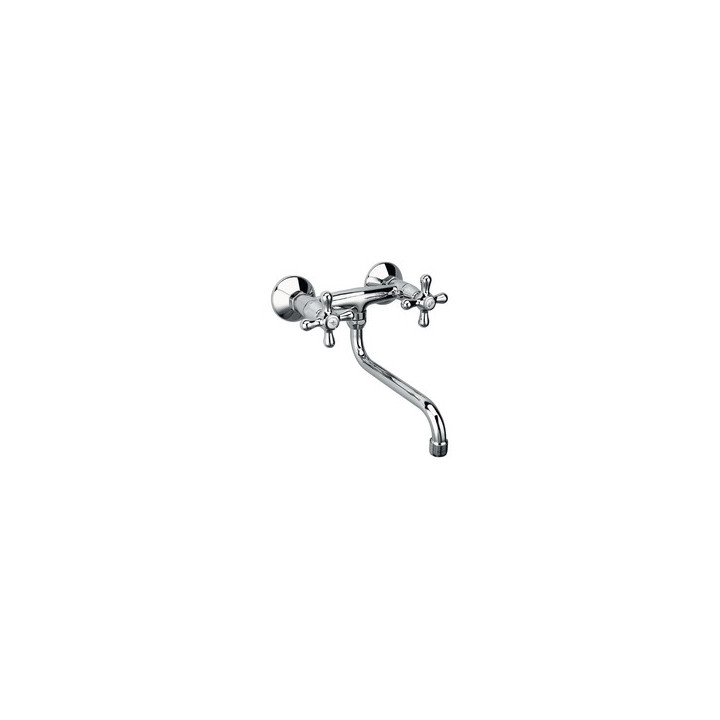 Bateria zlewozmywakowa Ferro Retro New ścienna- sanitbuy.pl